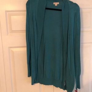 Merona Blue Cardigan Medium